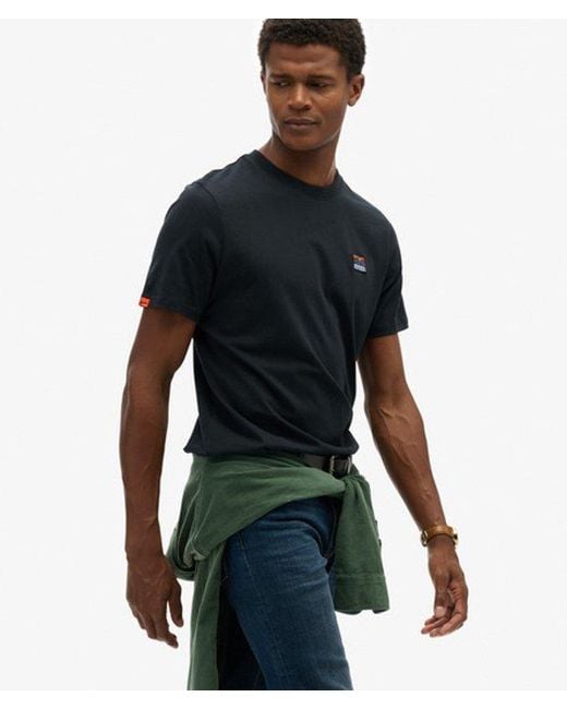 Superdry Blue & Co Great Outdoors Embroidered Relaxed T-shirt for men