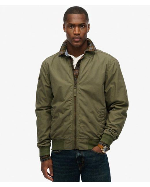 Superdry Green & Co Lightweight Ma1 Bomber Jacket for men