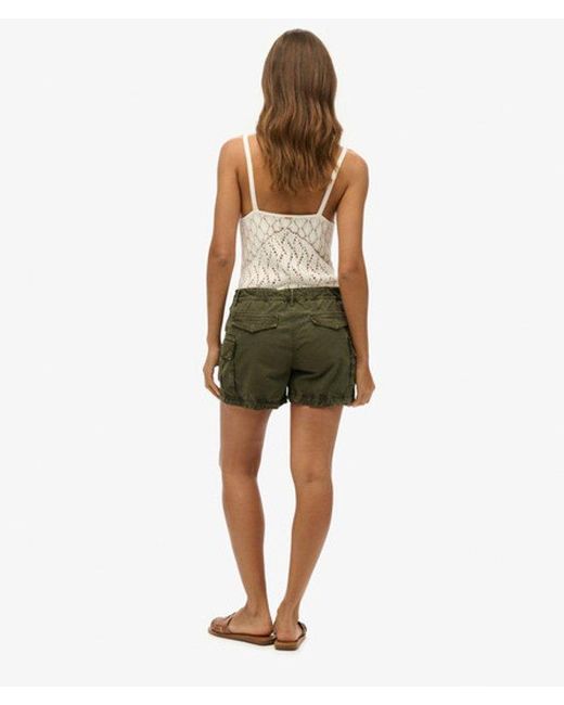 Superdry Green & Co Cargo Shorts