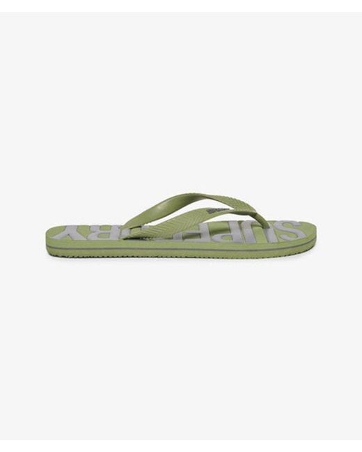 Superdry Green & Co Vintage Flip Flops for men