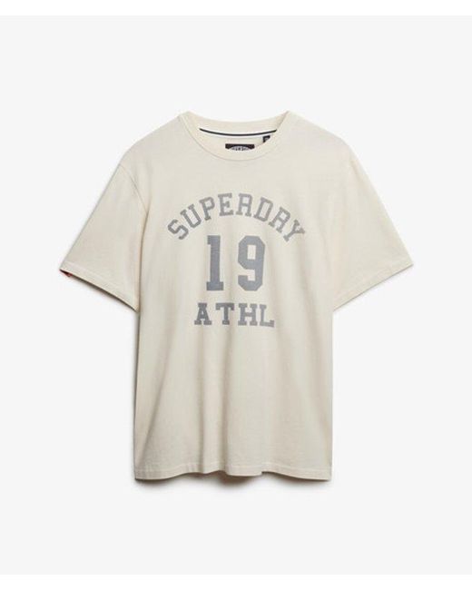 Superdry White & Co Vintage Athletic Essential Graphic T-shirt for men