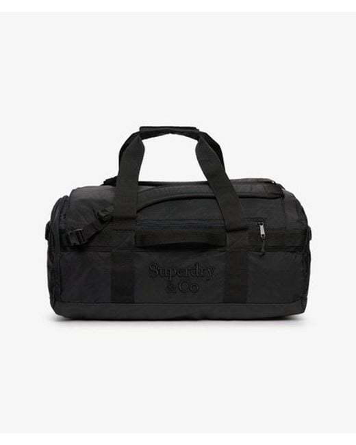 Superdry Black & Co Outdoor Weekender Bag