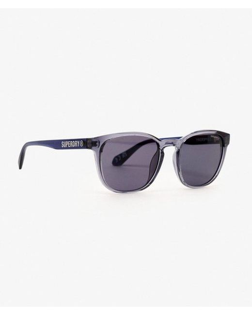 Femme Lunettes De Soleil À Verres Ronds Taille: 1Taille Superdry en coloris Blue