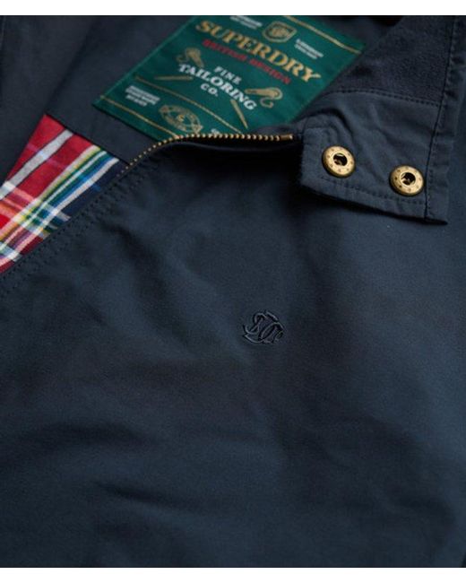 Superdry Blue & Co Classic Harrington Jacket for men