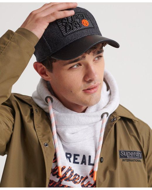 baseball cap in winter