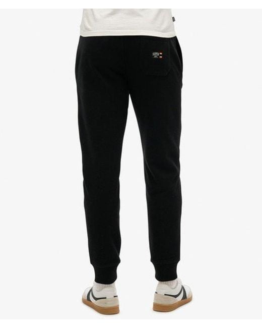 Superdry White & Co Essential Logo Half Brushed joggers for men