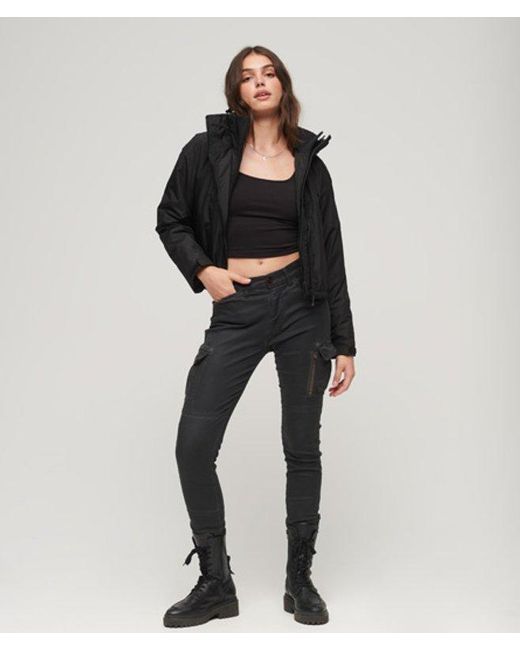 Veste code sd-windcheater Superdry en coloris Black