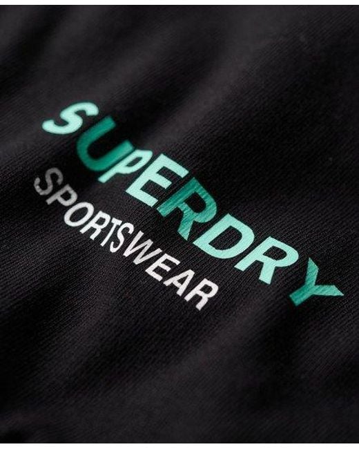 Débardeur décontracté sportswear Superdry pour homme en coloris Black