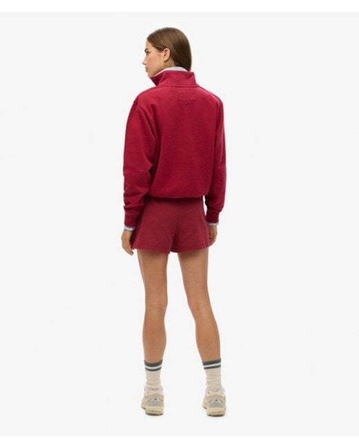 Superdry Red & Co Athletic Essentials Graphic Shorts