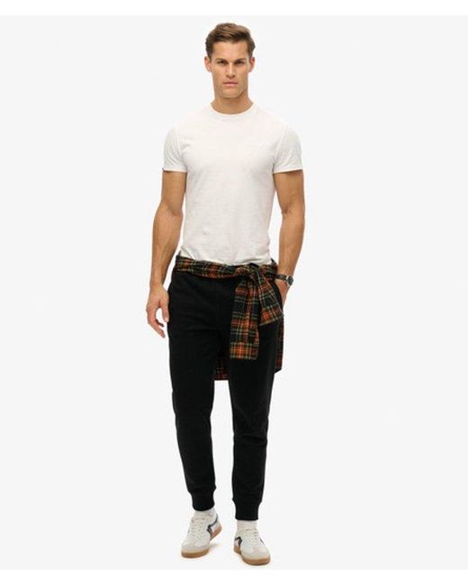 Superdry White & Co Essential Logo Half Brushed joggers for men