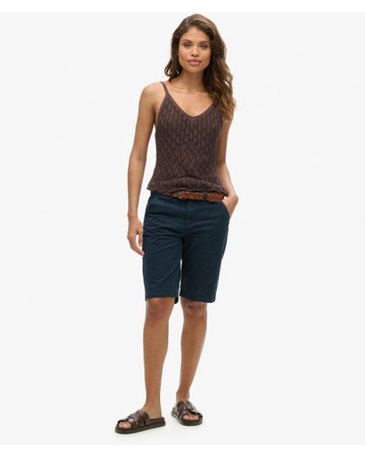 Superdry Blue & Co Chino City Shorts Shorts