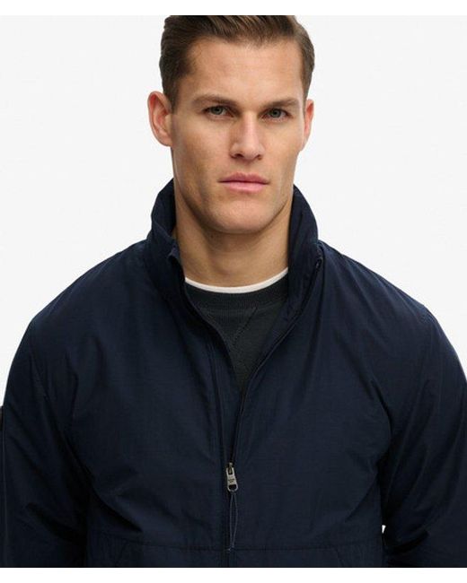 Superdry Blue & Co Flyweight Sports Jacket for men