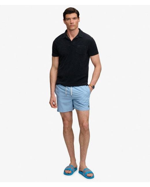 Superdry Blue & Co Pool Sliders for men