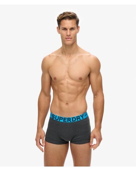 Superdry Blue & Co Trunk Triple Pack for men