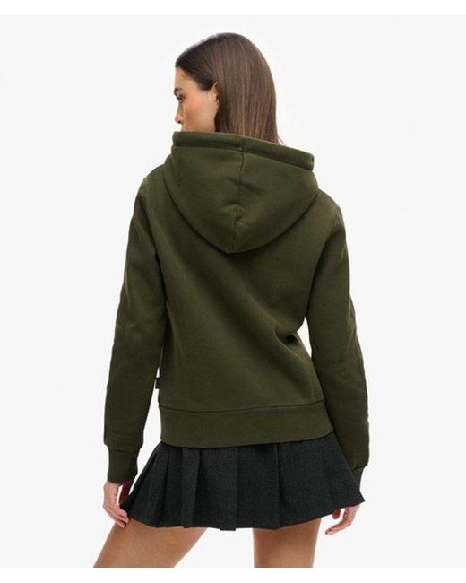 Superdry Green & Co Tattoo Script Graphic Hoodie