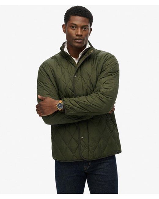 Superdry Green & Co Quilted Estate Jacket for men