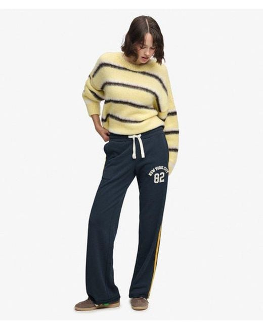 Superdry Blue & Co Athletic Essentials Hockey joggers