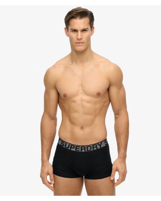 Superdry Black & Co Trunk Triple Pack for men