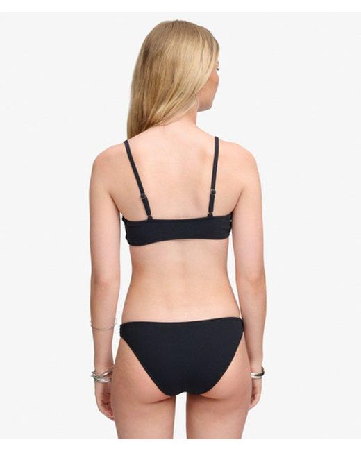 Superdry Black & Co Classic Bikini Bottoms