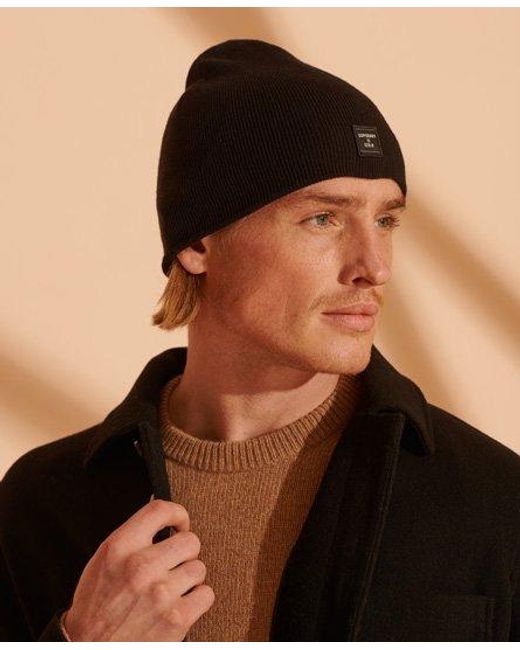 superdry beanie hat
