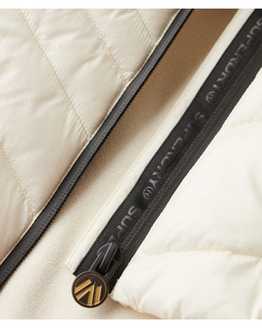 Superdry Natural & Co Hooded Storm Fleece Jacket