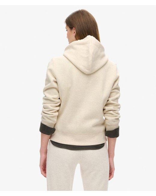 Superdry Natural Essential Logo Hoodie
