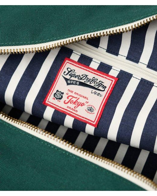 Superdry Vintage Patch Weekendtas in het Green