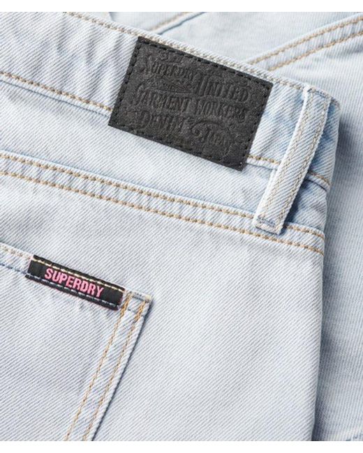 Superdry Blue & Co Denim Mini Skirt