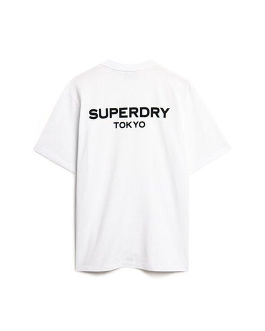 Superdry White & Co Luxury Sport Loose T-shirt for men