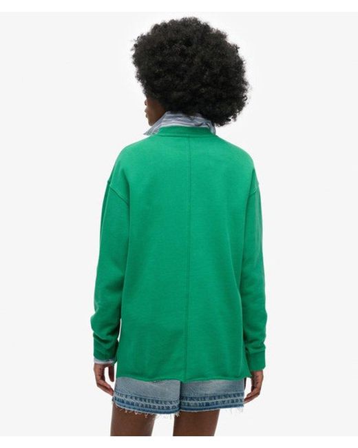 Superdry Green Studios Crew Sweatshirt
