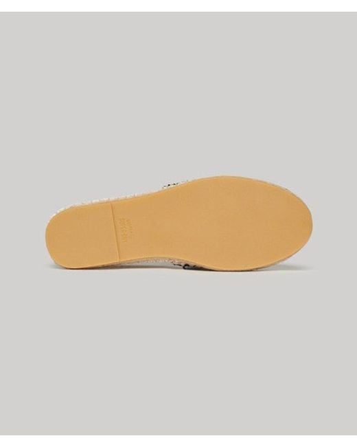 Superdry Metallic & Co Canvas Espadrille Overlay Shoes