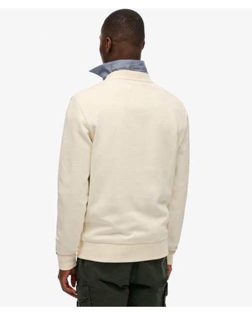 Superdry Natural & Co Athletic Essentials Crew Sweatshirt for men