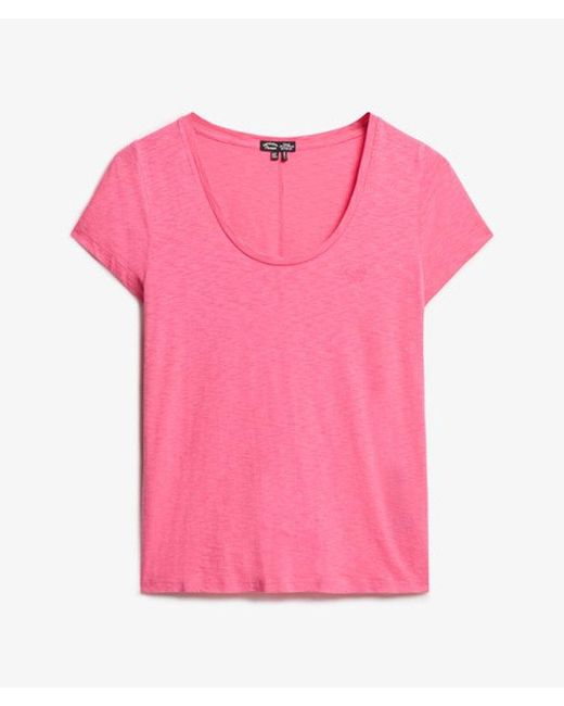 Superdry Red & Co Studios Scoop Neck T-shirt