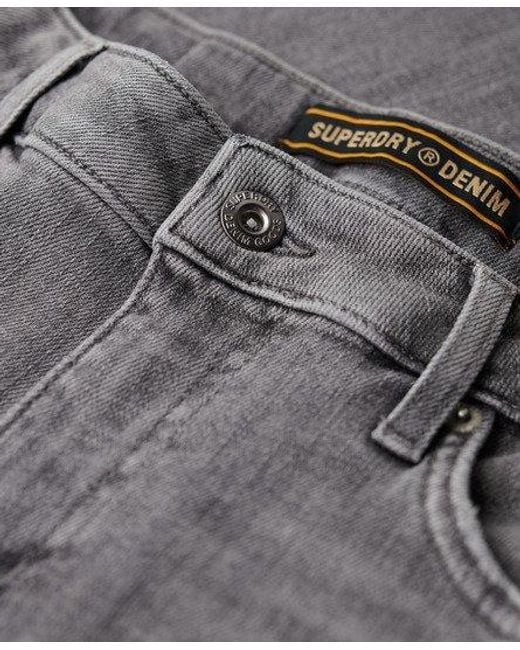 Superdry Vintage Skinny Jeans in het Gray voor heren