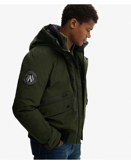 Superdry Green & Co City Padded Bomber Jacket for men