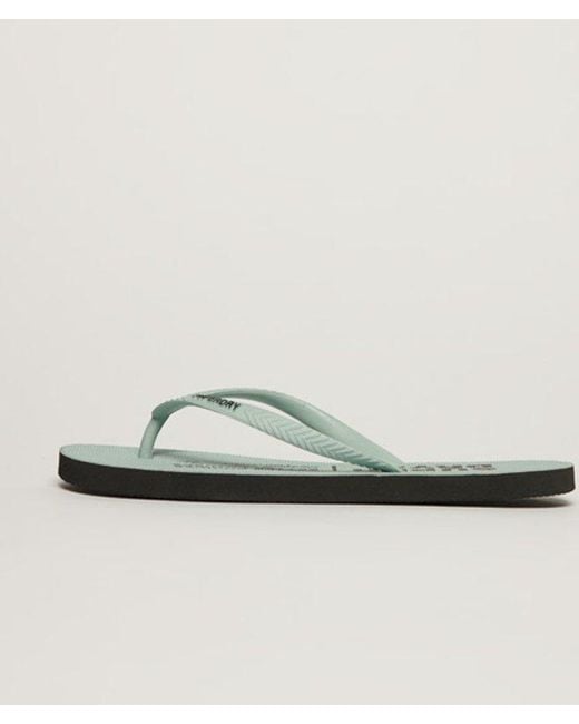 Superdry Green & Co Studios Flip Flops