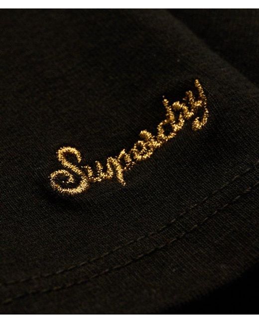 Superdry Black & Co Athletic Essentials Ruched Top