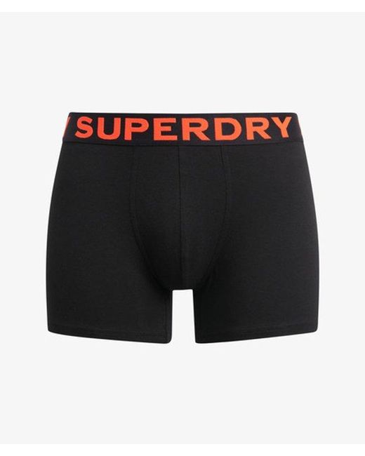 Superdry White Boxer Triple Pack for men