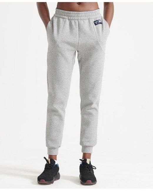 Superdry Sport Train Gymtech Joggers in Grey (Gray) - Lyst