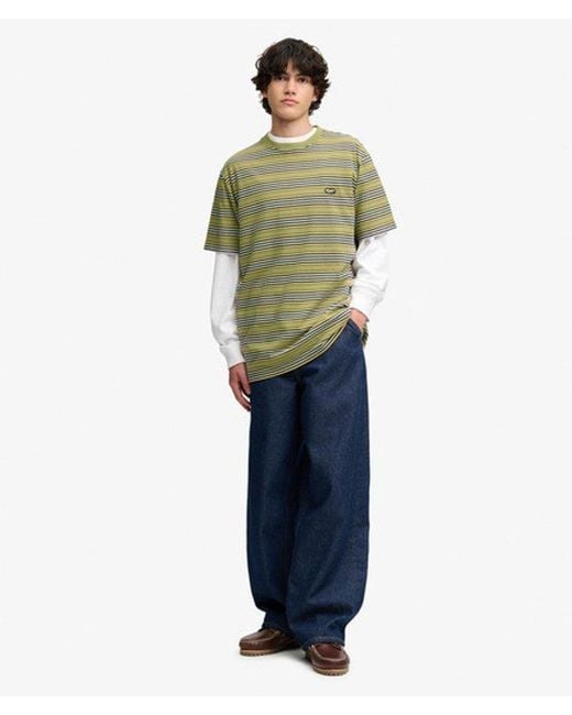 Superdry Green & Co Oversized Stripe T-shirt for men