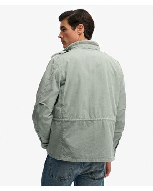 Superdry Green & Co Cotton M65 Jacket for men