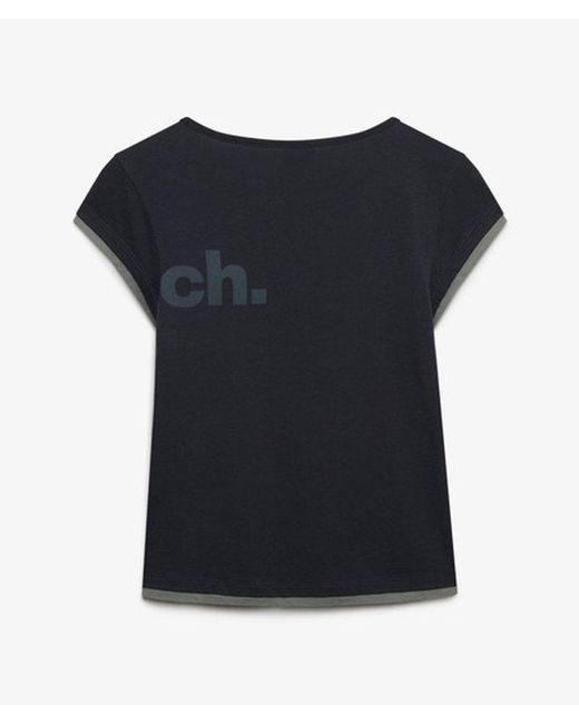 Superdry Black Bench X & Co Bench Fitted Short Sleeve Layer T-shirt
