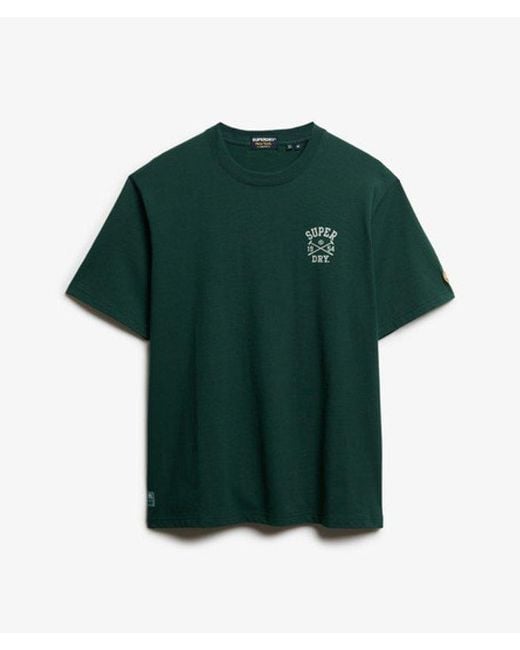 Superdry Green & Co Athletic Club T-shirt for men