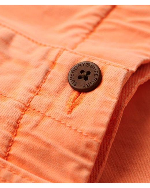 Superdry Orange & Co Vintage International Chino Shorts for men