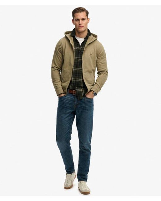 Superdry Green & Co Classic Essential Zip Hoodie for men