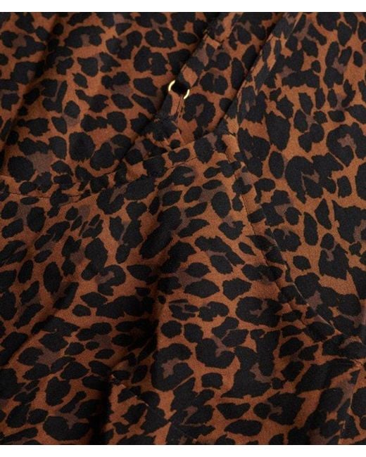 Superdry Brown & Co Bias Cut Maxi Slip Dress