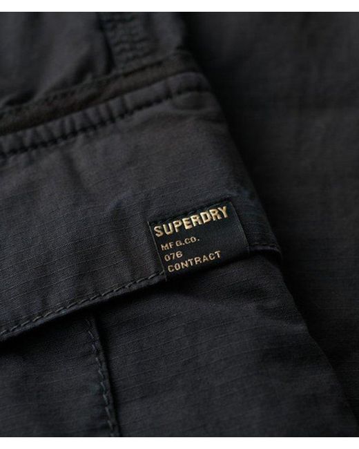 Superdry Black & Co Low Rise Para Cargo Pants