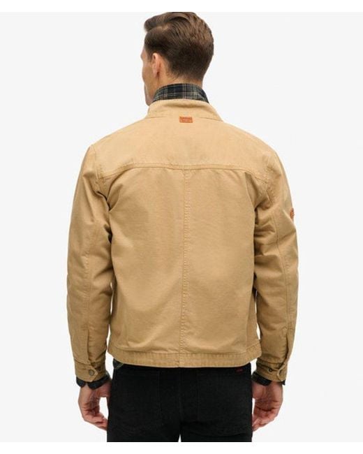 Superdry Natural & Co Classic Harrington Jacket for men