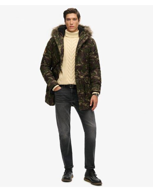 Superdry Multicolor Everest Parka Coat for men