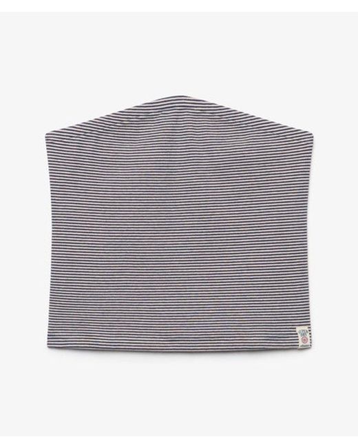 Superdry Gray & Co Athletic Essentials Stripe Jersey Bandeau Top